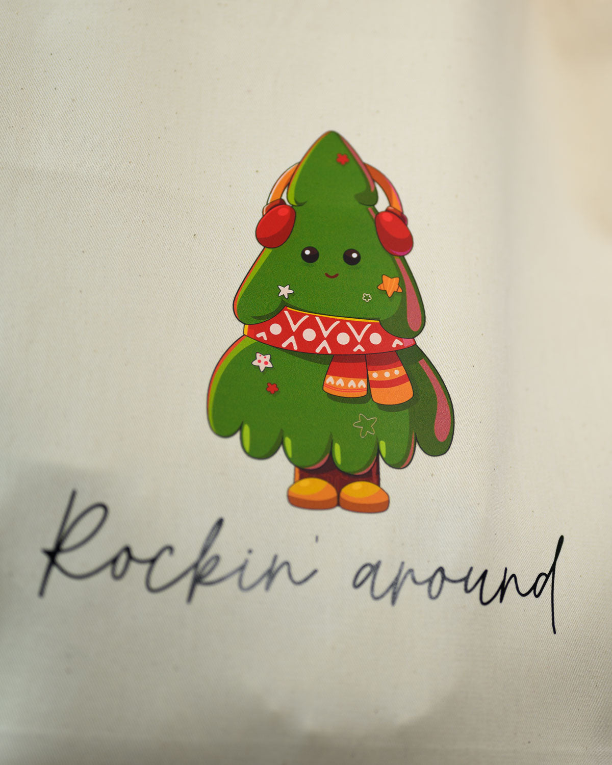 Bio-Baumwolltasche „Eddy – Rockin' Around“